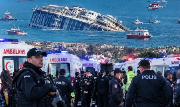 279’luk kişilik Türk yolcu taşıyan gemi battı!