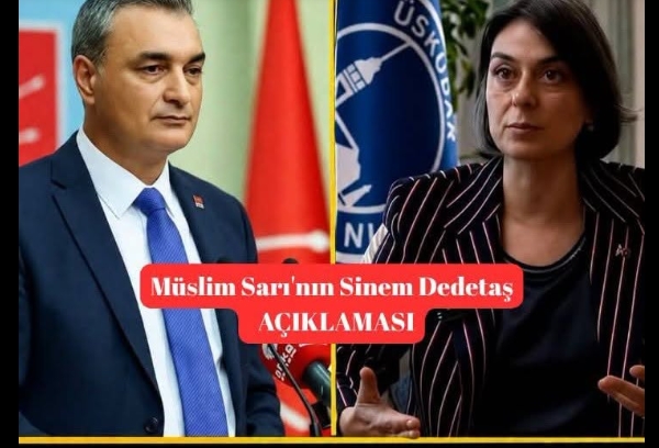 Müslim Sarı’nın Sinem Dedetaş paylaşımı
