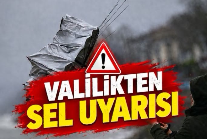 Meteoroloji ve valilikten 12 kente sel uyarısı