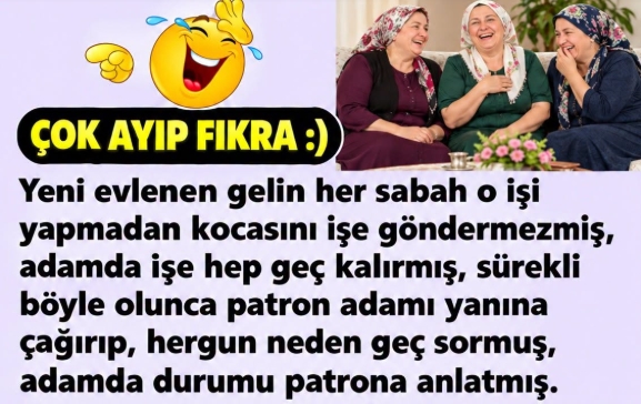 Yeni evlenen gelinin hali