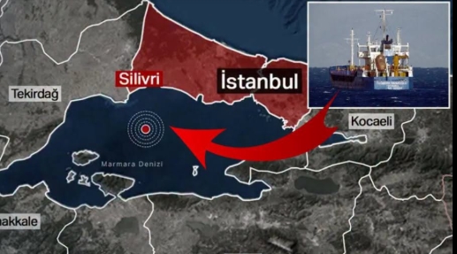 Silivri Açıklarında Yaşandı