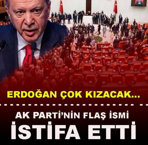 flaş istifa!