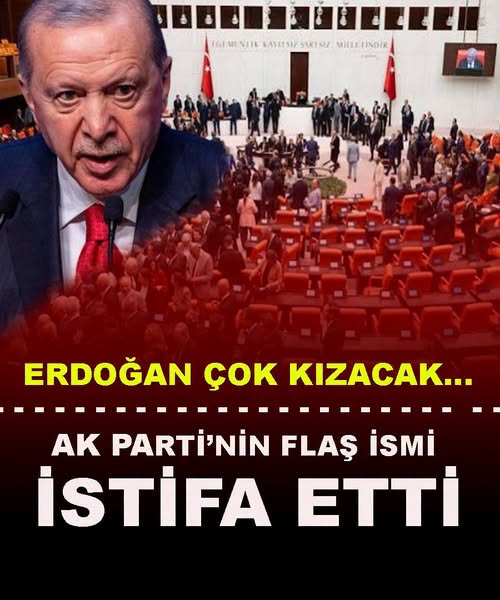 flaş istifa!