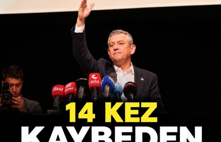 Özgür Özel’den 14 kez kaybedenlere gönderme! Yaptı